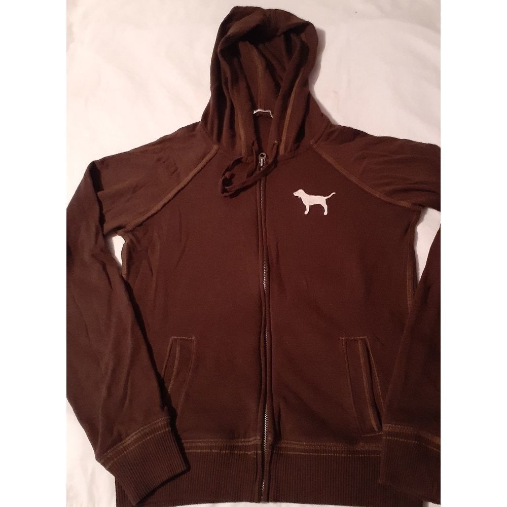 Victoria's Secret Pink‎ Vintage Hoodie Peace Sign S